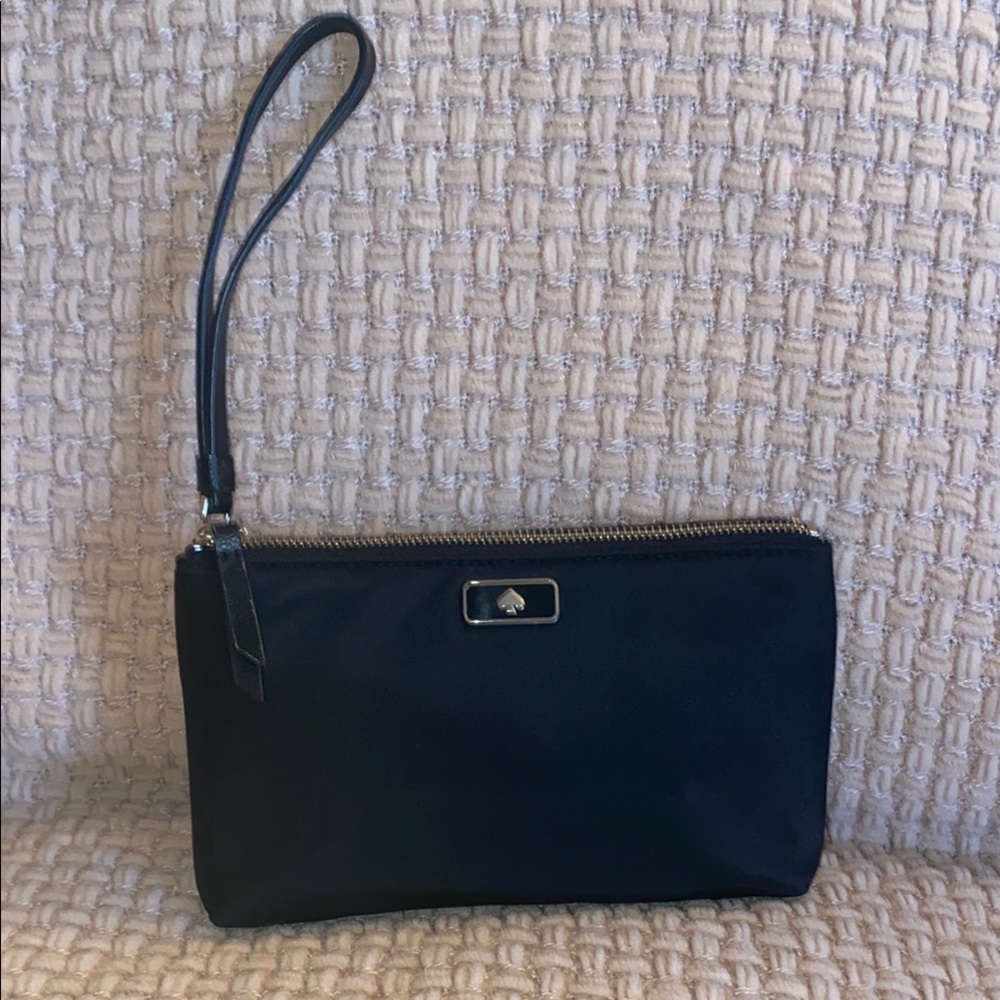 Kate Spade “dawn” double zipper Wristlet.
